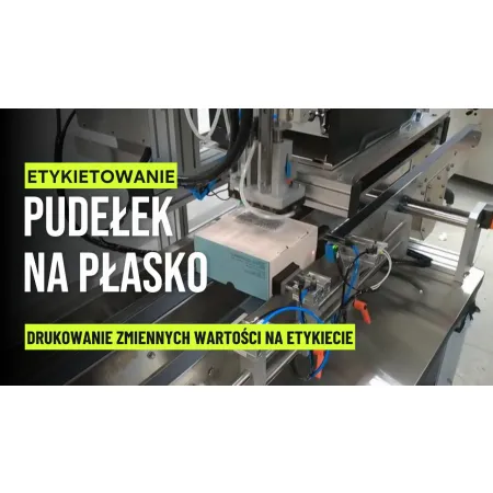 Automatyczna etykieciarka do płaskich opakowań LT-300